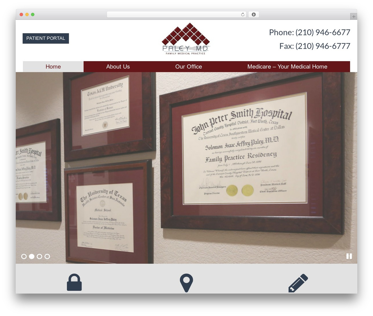 Milo WordPress theme - paleymd.com