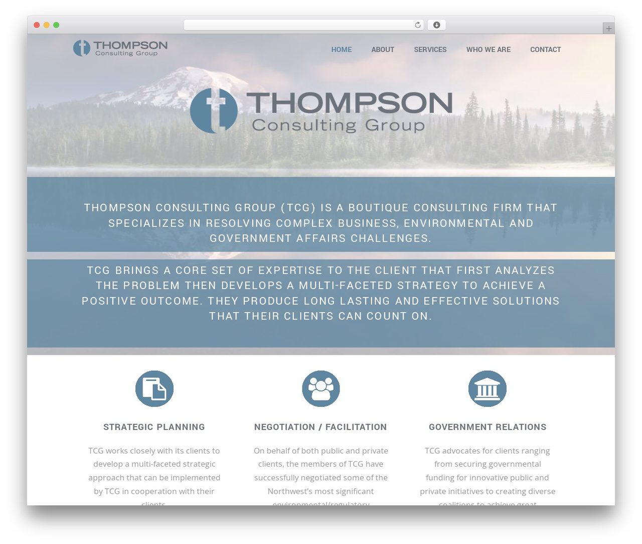 Optimizer PRO WordPress theme - thompsoncg.com