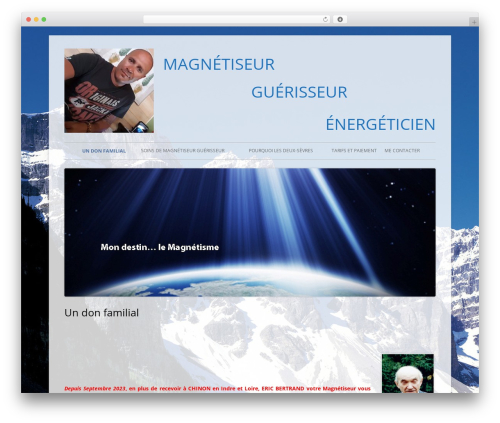 Theme WordPress Tiny Forge - magnetiseur-indre-et-loire.com