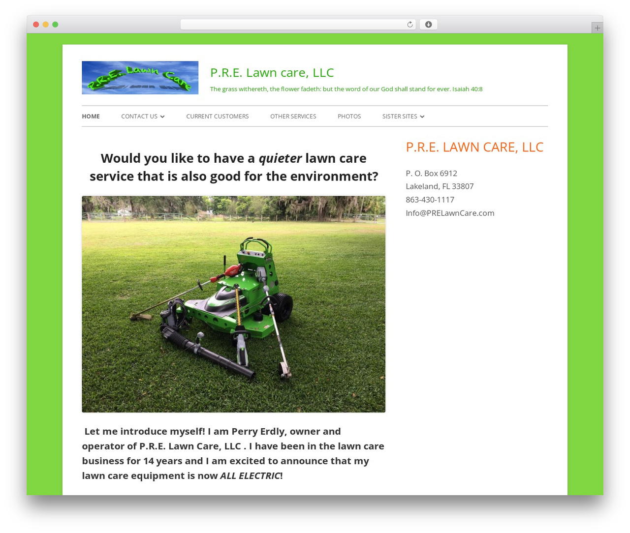 Tiny Framework premium WordPress theme - prelawncare.com Tiny Framework premium WordPress theme - prelawncare.com