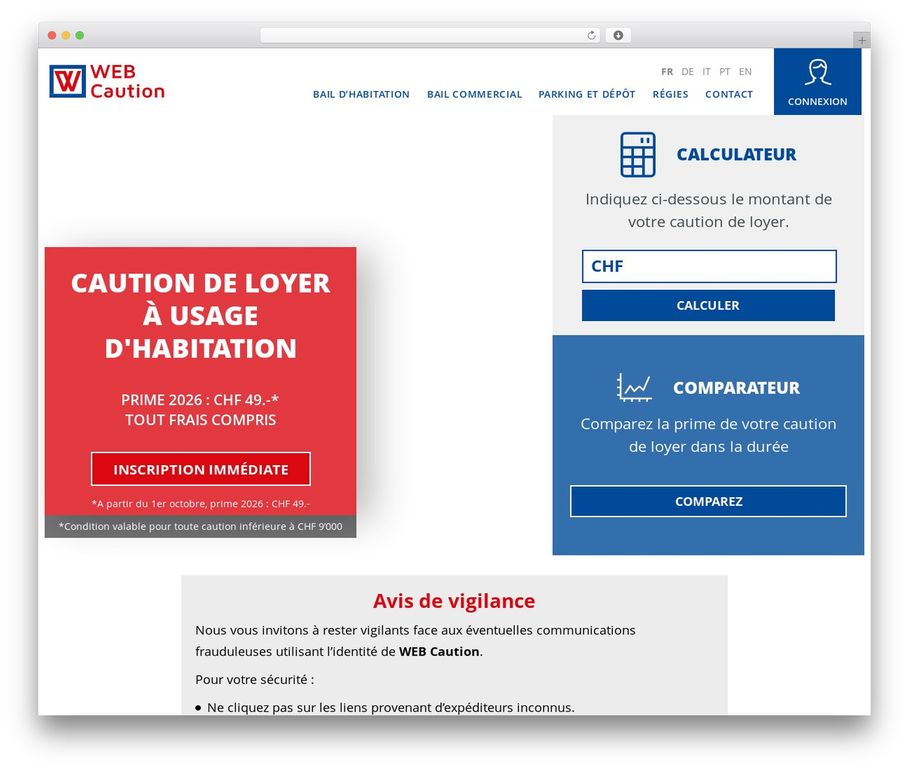 WordPress theme webcaution_theme - webcaution.ch
