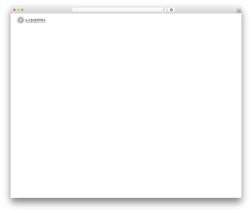 Comet WP theme WordPress - ajbarrera.com