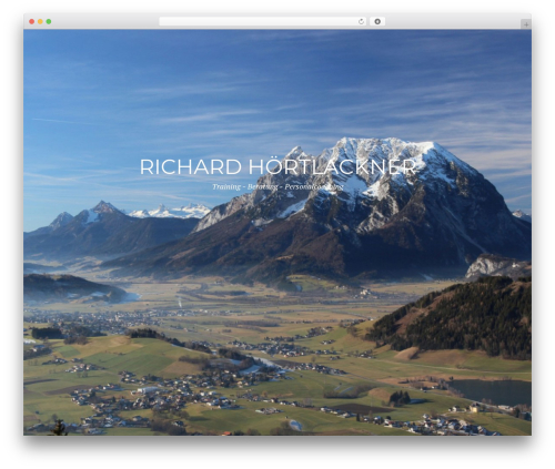 Cone WP Theme theme WordPress - hoertlackner.com
