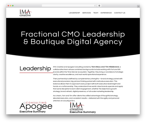 Divi theme WordPress - imacreative.com