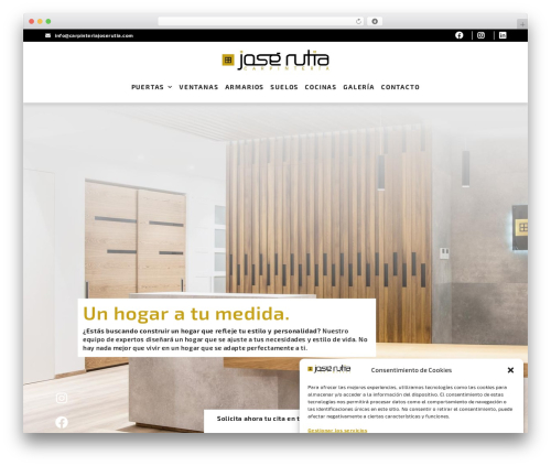 Simp modal window WordPress plugin - carpinteriajoserutia.com