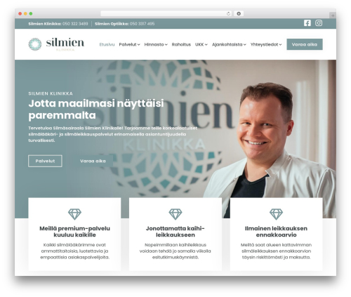 Hello Elementor theme WordPress - silmien.fi