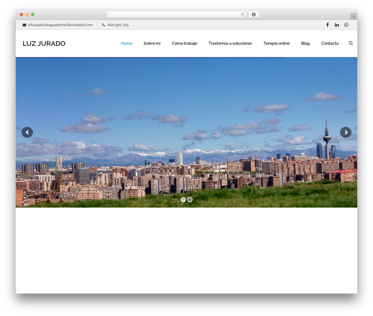 Lambda theme WordPress - psicologoadomiciliomadrid.com