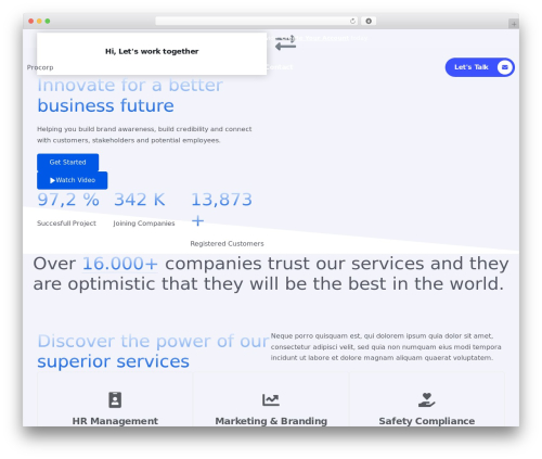 Profecient essential WordPress plugin - profecient.jegtheme.com/procorp