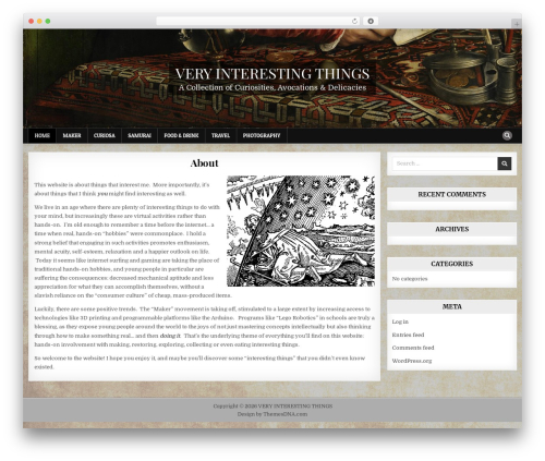 Simple Grid PRO WP theme - veryinterestingthings.com