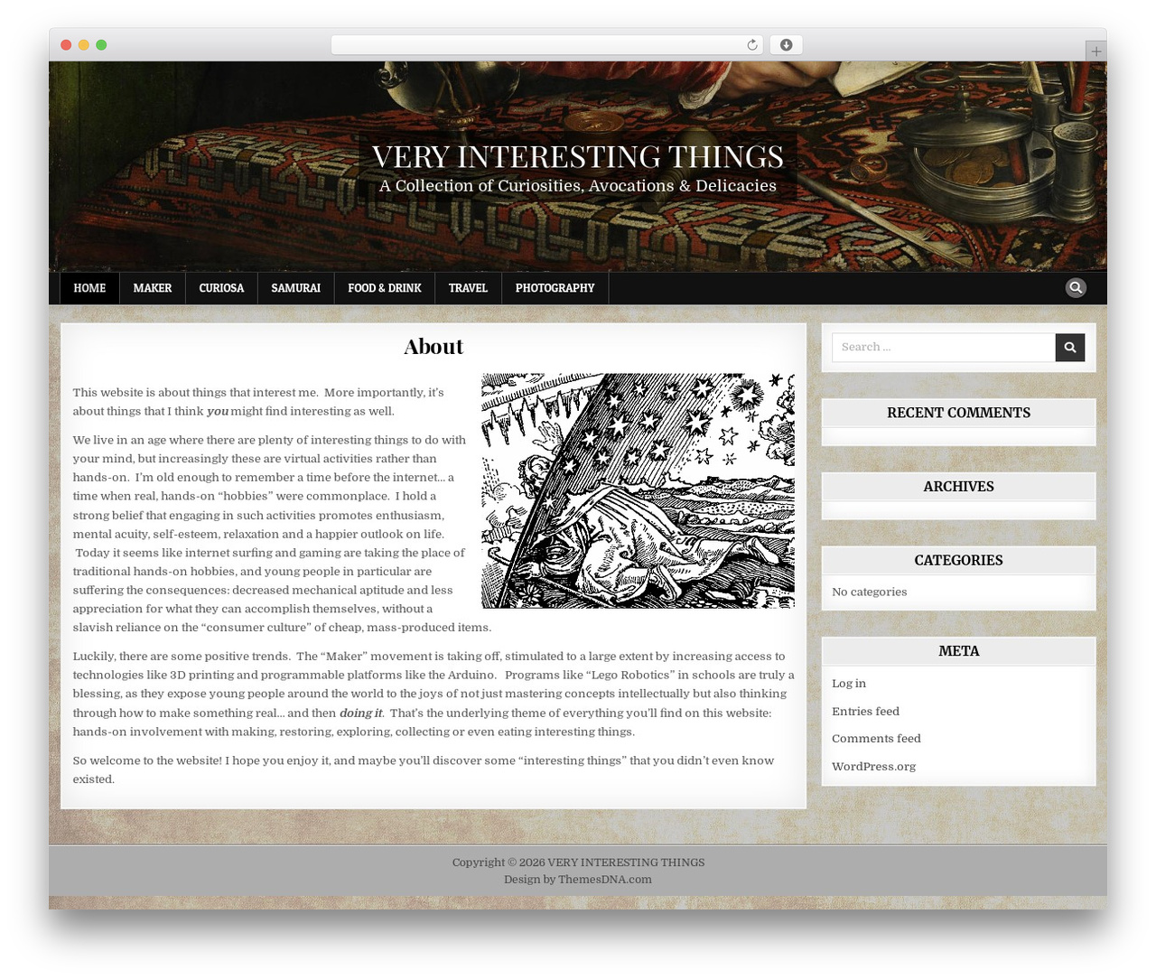 Simple Grid PRO WP theme - veryinterestingthings.com