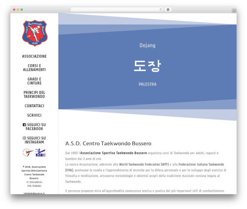 Uncode core WordPress plugin - tkdbussero.it