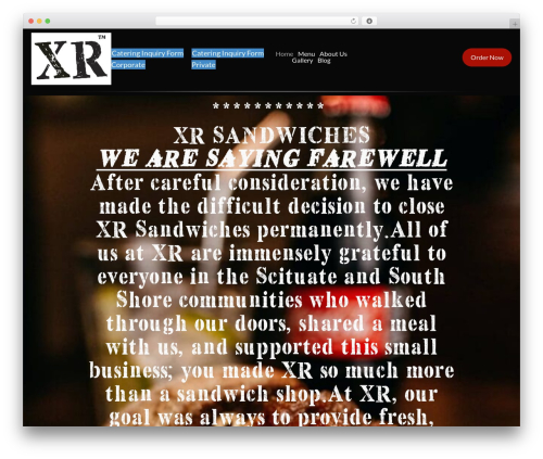 Pws core WordPress plugin - xrsandwiches.com