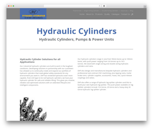 WordPress theme CuckooBizz - hydrauliccylinders.co.in
