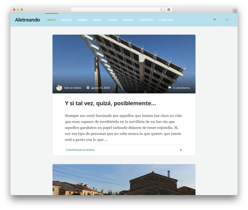 WordPress theme Readable WP Theme - aletreando.com WordPress theme Readable WP Theme - aletreando.com