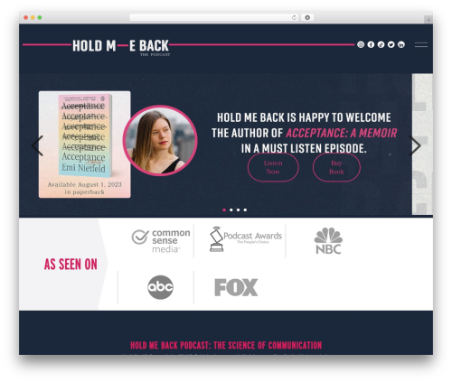 Scape core WordPress plugin - holdmeback.com