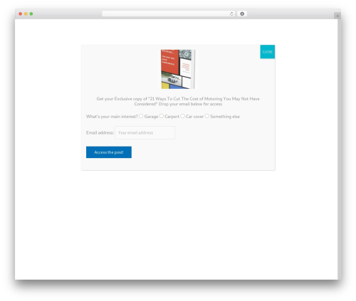WP Affiliate Disclosure (wp-affiliate-disclosure) free WordPress plugin - bestcarshelter.com