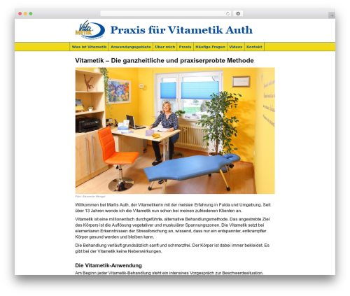 Best WordPress theme Catalyst - vitametik-auth.de