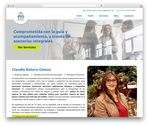 Datosfera WordPress theme - claudiabotero.com