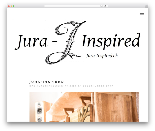 Forte WordPress theme - jura-inspired.ch