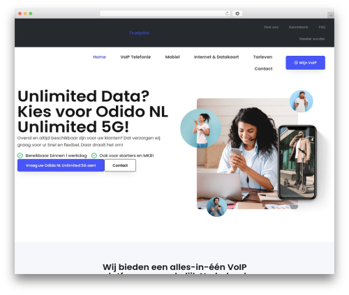 Hello Elementor free WP theme - voipstarr.nl