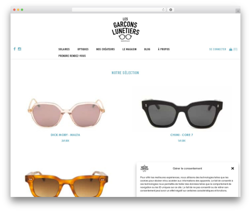 Oculus WordPress theme - lesgarconslunetiers.com