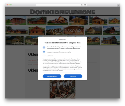 Structure Lite theme WordPress - drewniane-domki.eu Structure Lite theme WordPress - drewniane-domki.eu