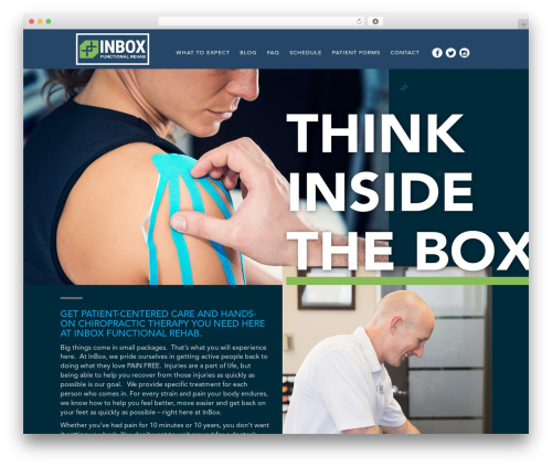 WP theme Base Theme Bootstrap - inboxrehab.com