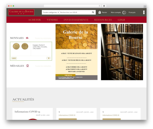 BB Theme WordPress theme - galeriedelabourse.com