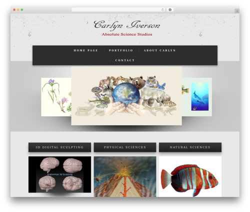 dev theme WordPress theme - carlyniverson.com