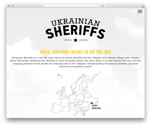 Sheriffs Theme WordPress theme - ukrainiansheriffs.com