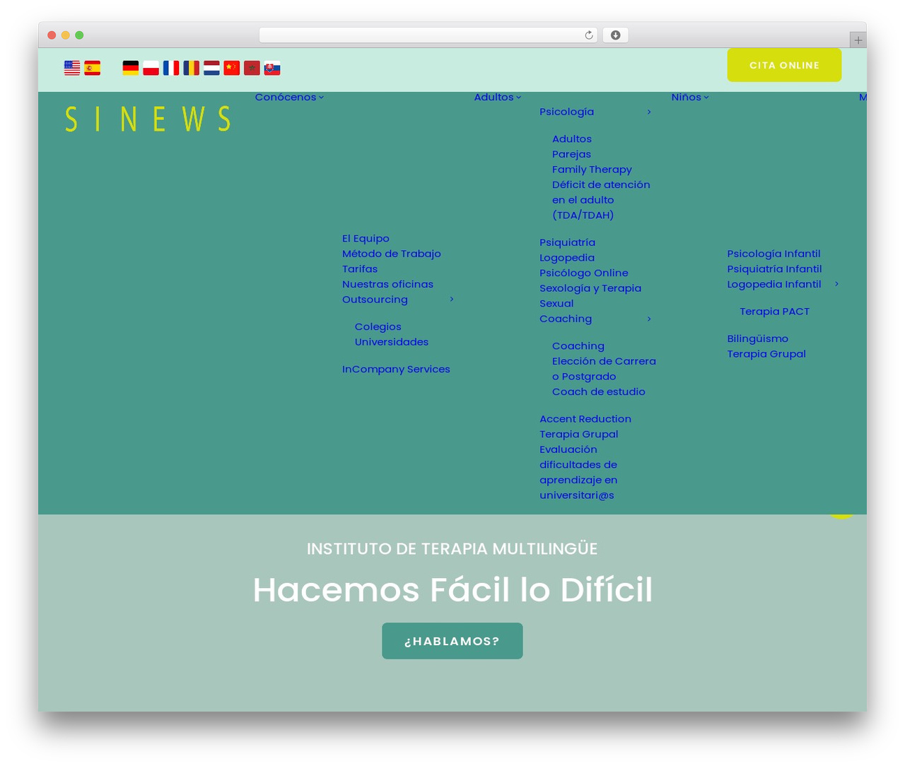 Uncode WordPress theme - sinews.es Uncode WordPress theme - sinews.es