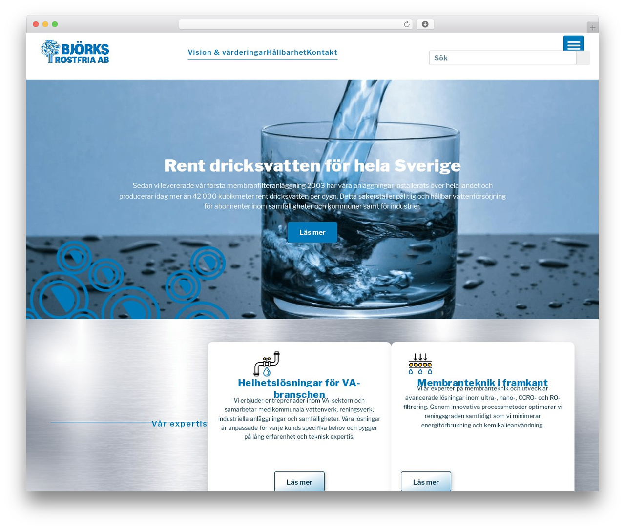 WordPress theme Builder Theme - bjorksrostfria.se
