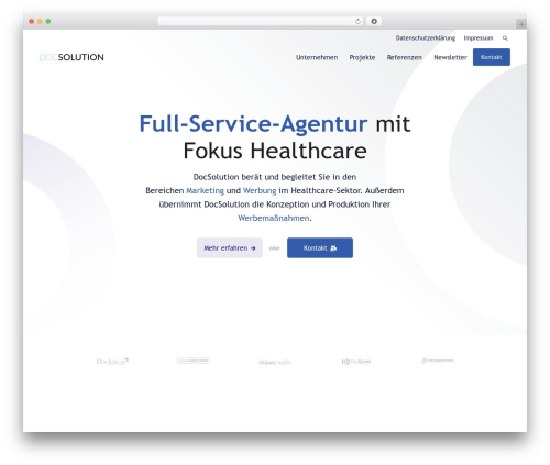 Front gutenberg blocks WordPress plugin - docsolution.at