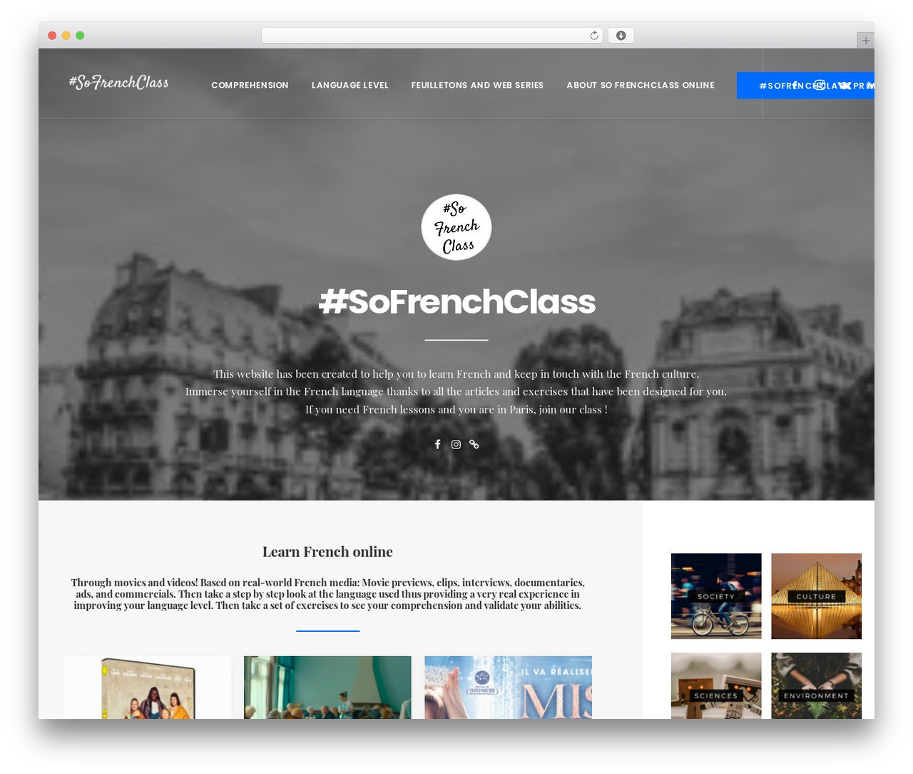 WordPress theme Uncode - learn-study-french.com WordPress theme Uncode - learn-study-french.com