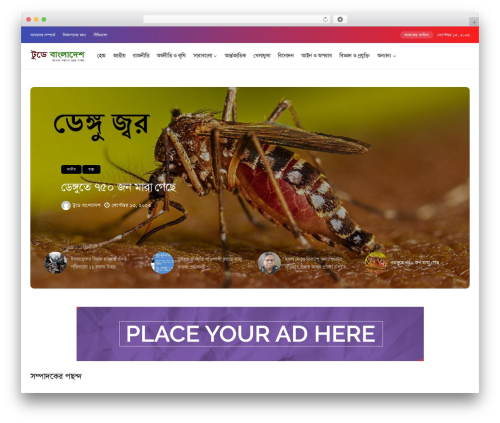 WP theme Disto - todaybangladesh.com