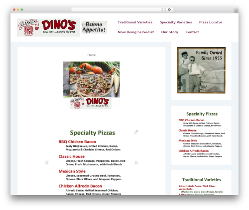 Responsivepro WordPress plugin - classicsbydinos.com