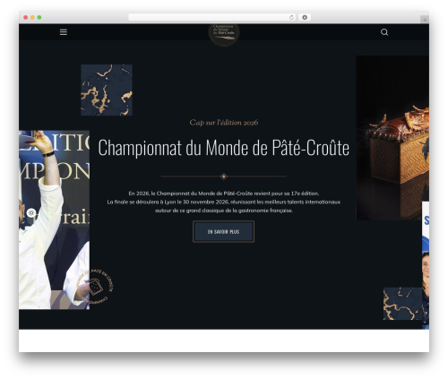 Theme WordPress Benoit - championnatdumondepatecroute.com
