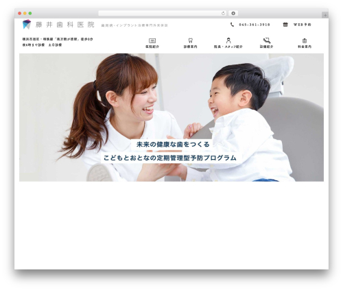 Customify pro WordPress plugin - dental-fujii.com