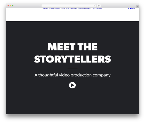 Uncode WordPress video theme - theanimationguys.com