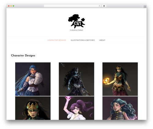 WordPress theme Prefer - catsolari.com