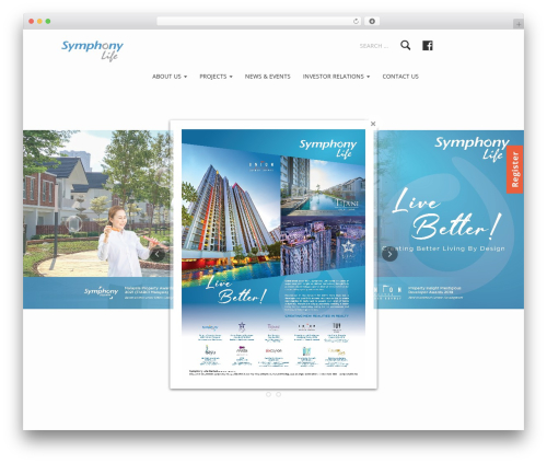 Bootstrap Basic best WordPress theme - symphonylife.my