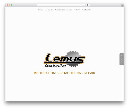 Divi WordPress page theme - lemusco.com
