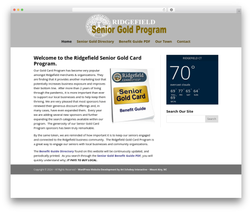 Awesome weather pro WordPress plugin - ridgefielddevelopment.com