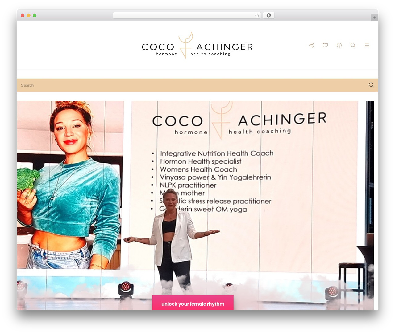 DynamiX WordPress theme - coco-achinger-health-coaching.coach