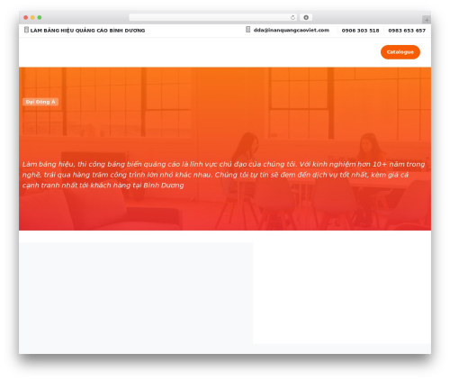 Essentials premium WordPress theme - inanquangcaoviet.com