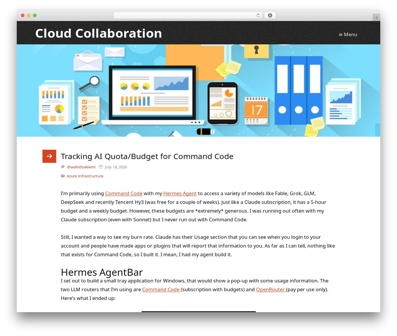 Thesis WP theme - wahidsaleemi.com