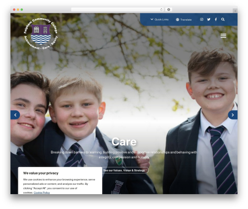 WordPress theme c4 - felpham.com