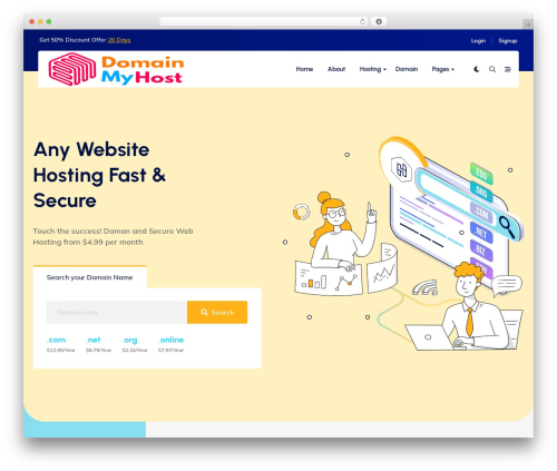 Elementpress WordPress plugin - domainmyhost.com