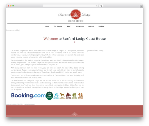 Yoona WordPress theme - burfordlodgeguesthouse.com