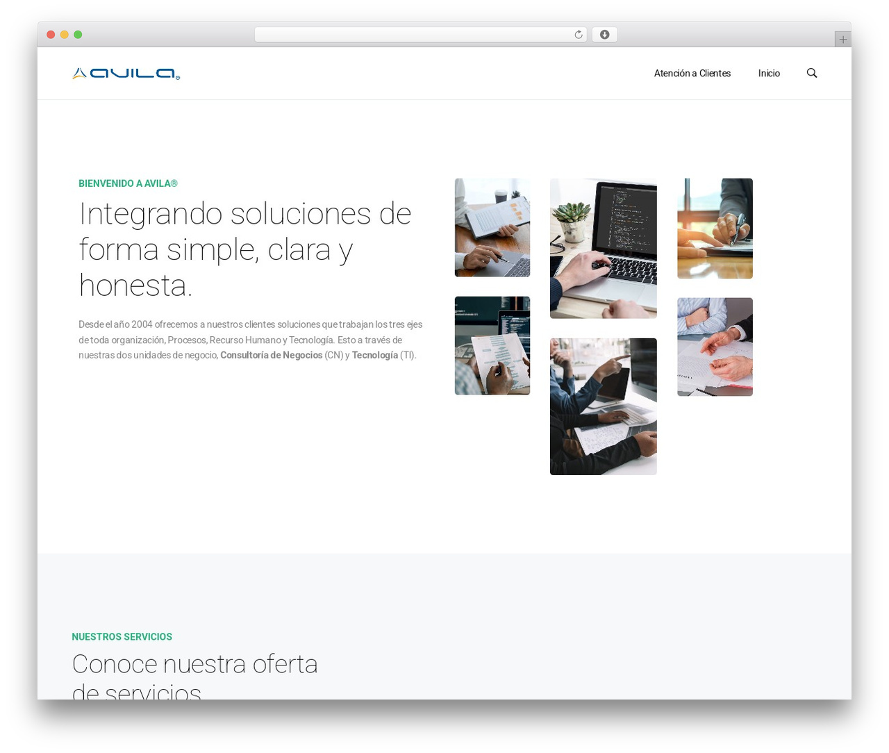 Cursornt Child WordPress theme design - avilaintegradores.com